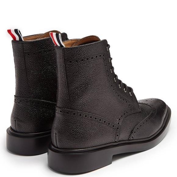 Thom Browne Welt Stich Wingtip Classic Boot - Picture 2 of 5